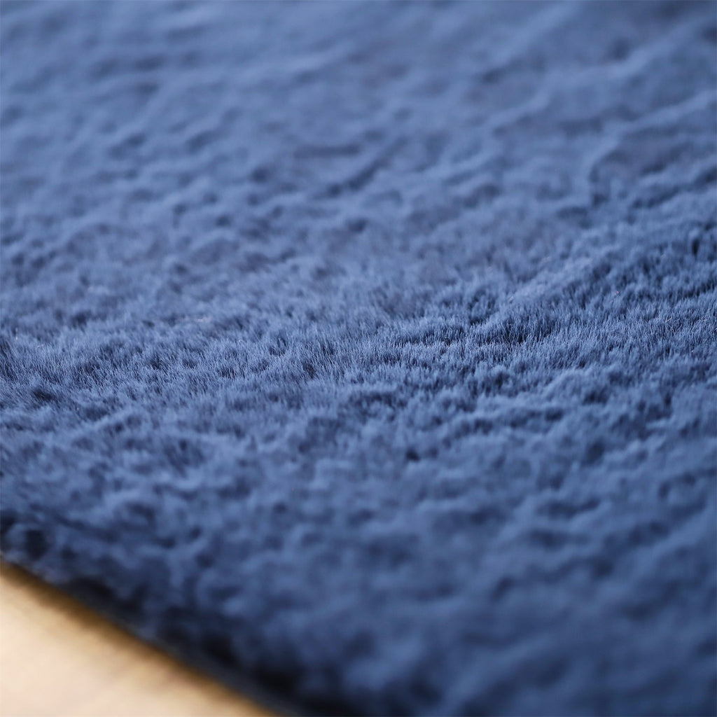 Soft Solid-Color Area Rug