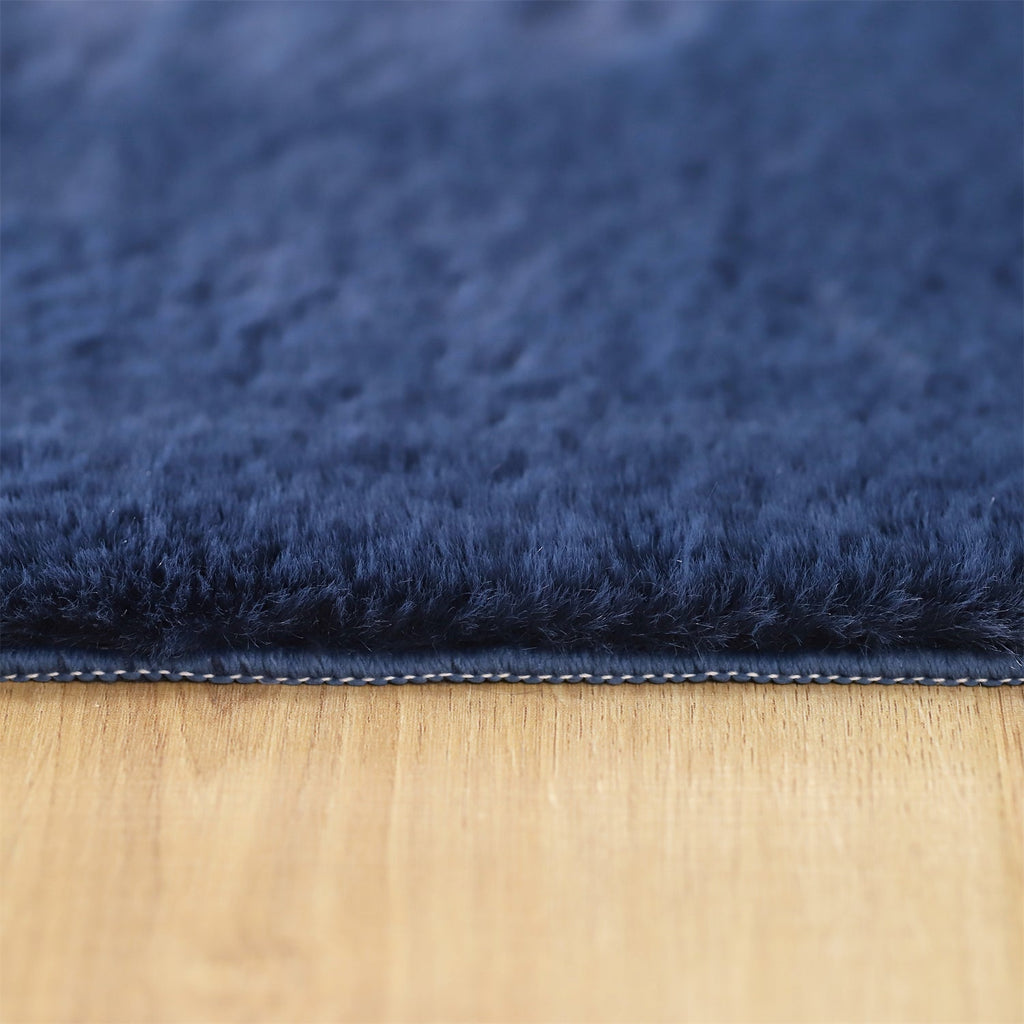 Soft Solid-Color Area Rug
