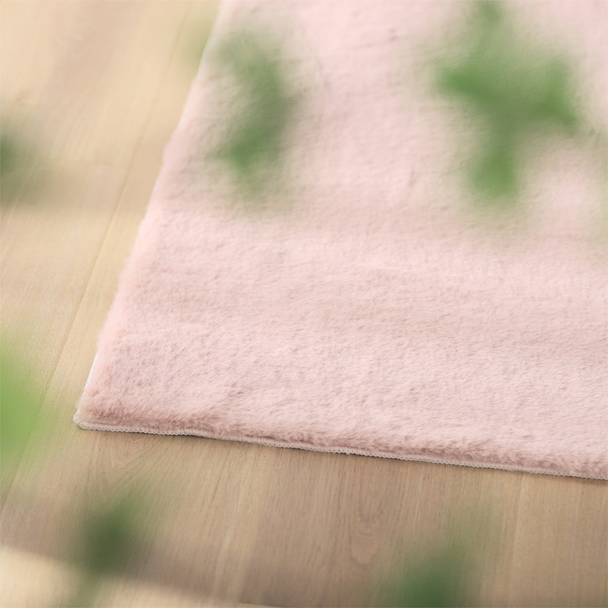 Soft Solid-Color Area Rug