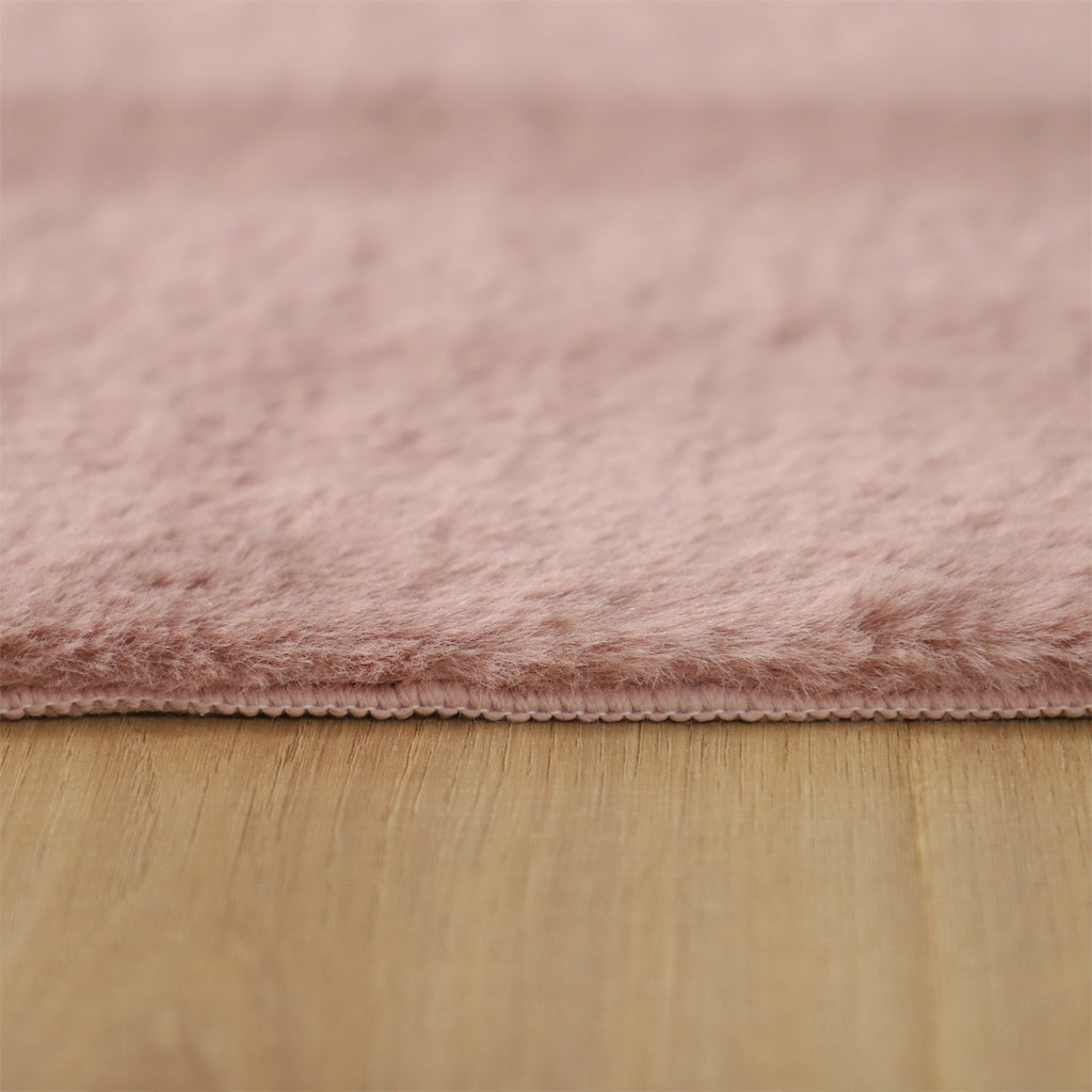 Soft Solid-Color Area Rug