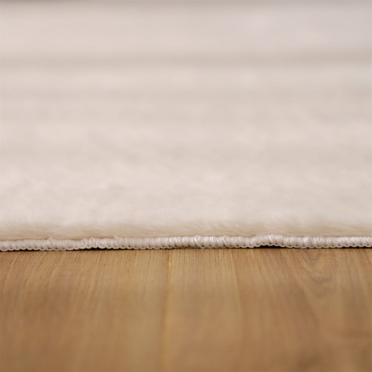Soft Solid-Color Area Rug