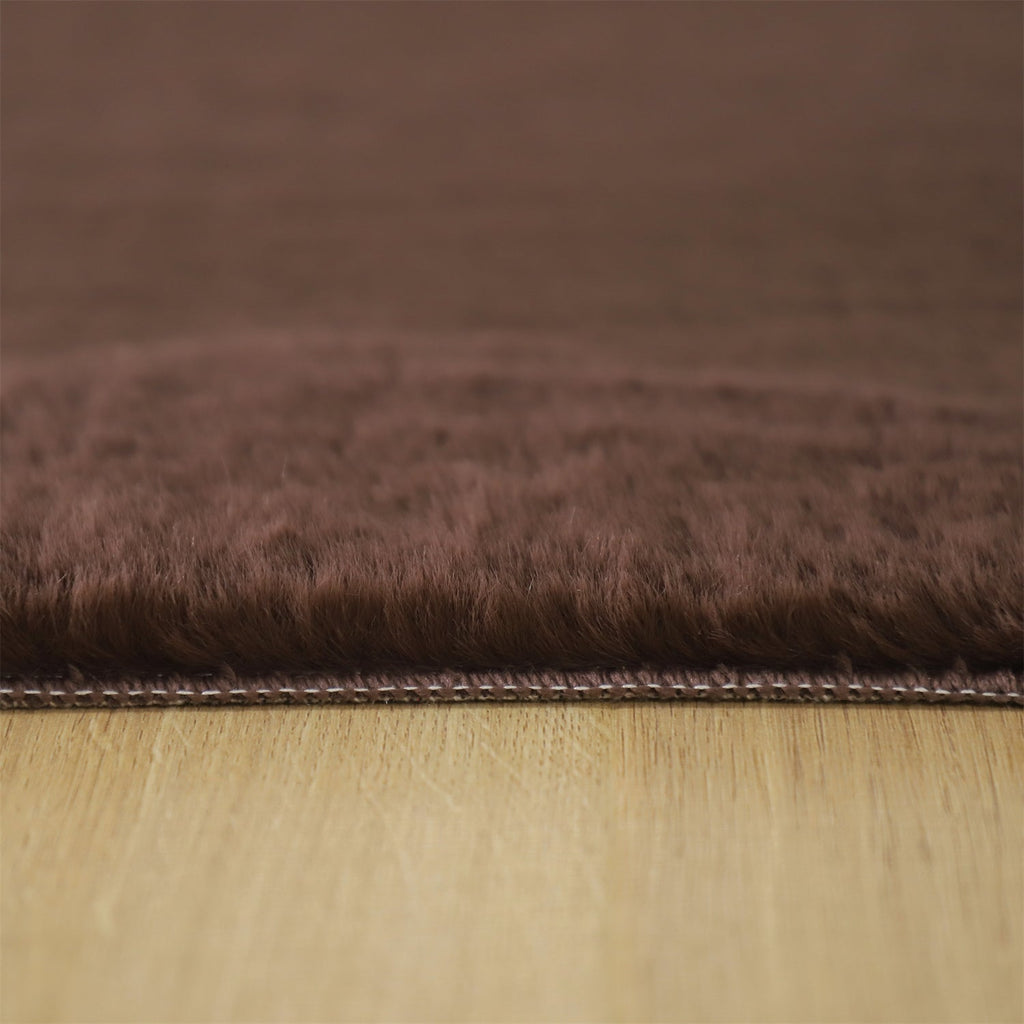 Soft Solid-Color Area Rug