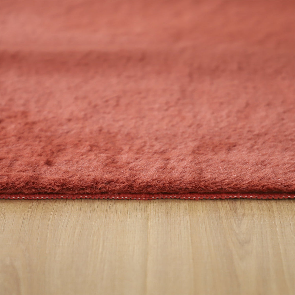 Soft Solid-Color Area Rug