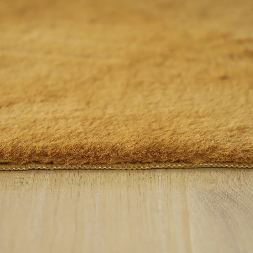 Soft Solid-Color Area Rug