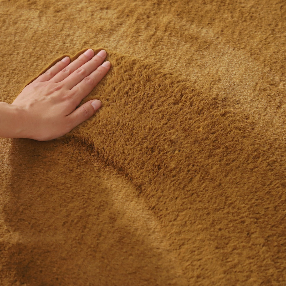 Soft Solid-Color Area Rug