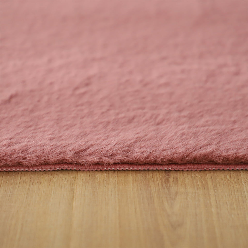 Soft Solid-Color Area Rug