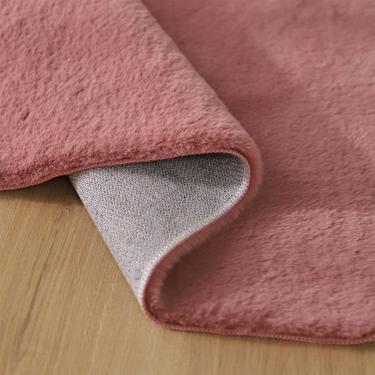 Soft Solid-Color Area Rug