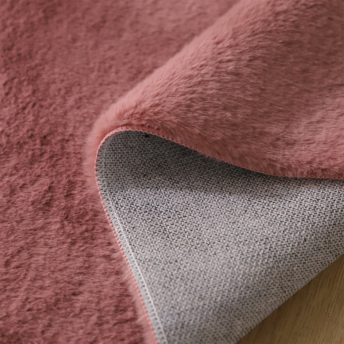 Soft Solid-Color Area Rug