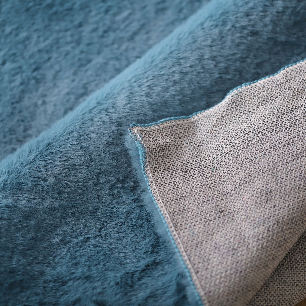 Soft Solid-Color Area Rug