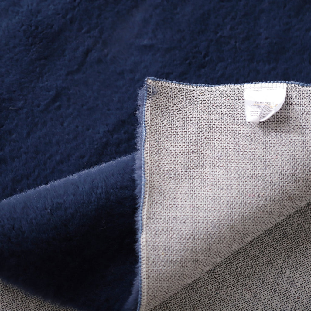 Soft Solid-Color Area Rug