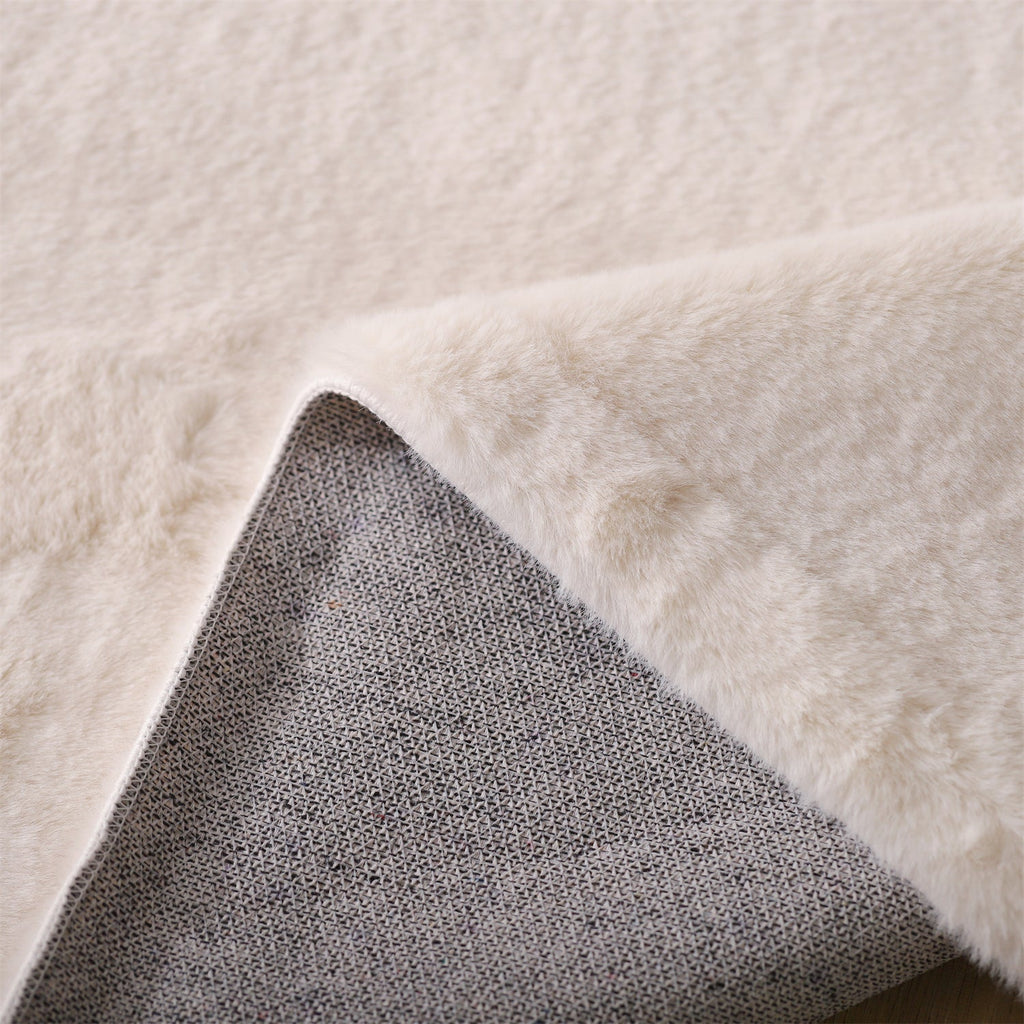 Soft Solid-Color Area Rug