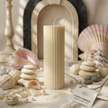 Minimalist Ribbed Soy Candle