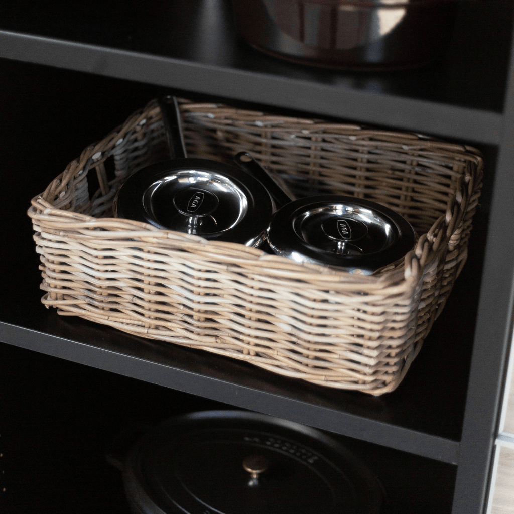 Rattan Rectangle Organizer Tray