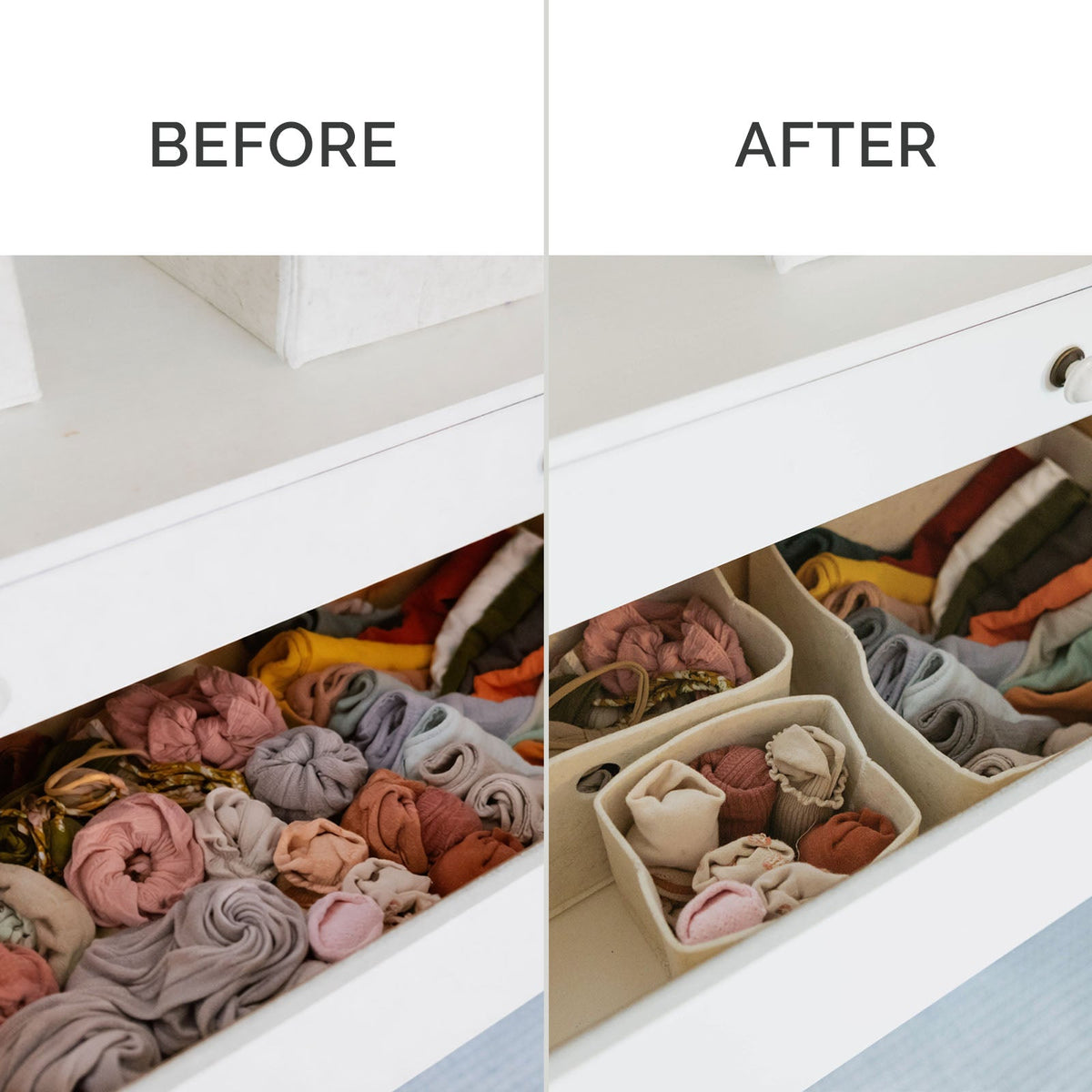 Felt Drawer Organizer Set – 3 Piece